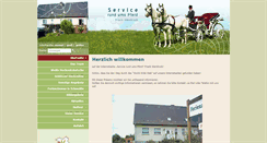Desktop Screenshot of hochzeitskutsche-wendrock.de